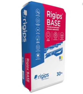 Штукатурка гіпсова Rigips BASE стартова 30кг